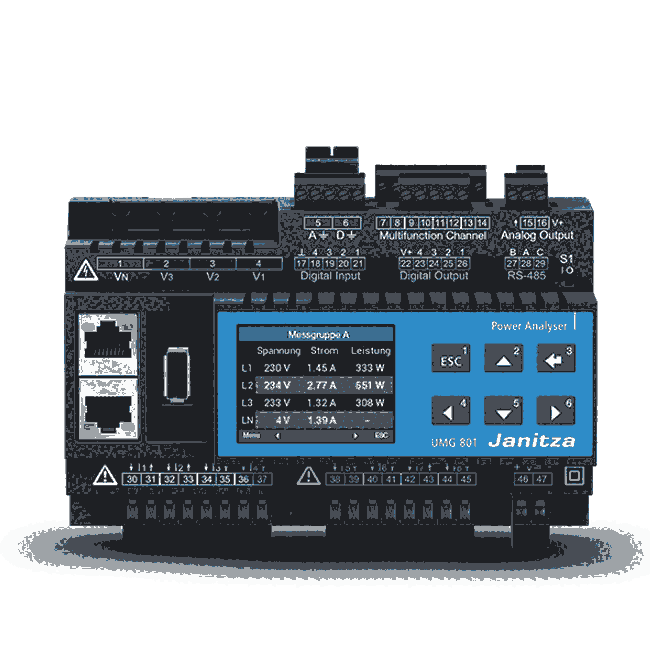 ¹JANITZA Ǳ UMG 604-PRO 52.16.201