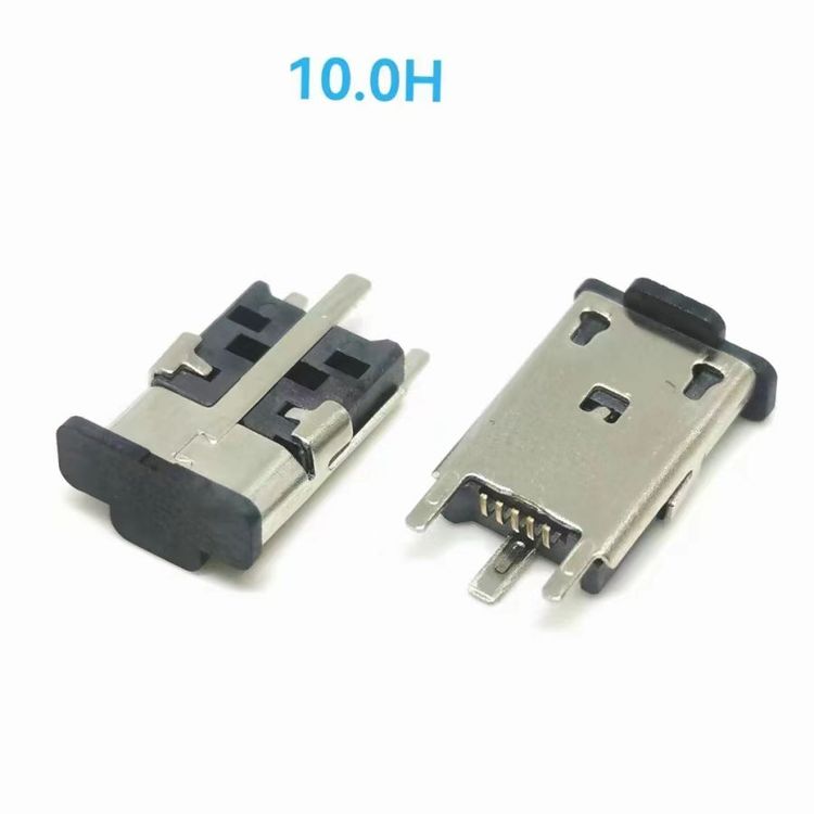 MICRO10.0USB5PINĸ180ʽƬSMTֱH=10.0